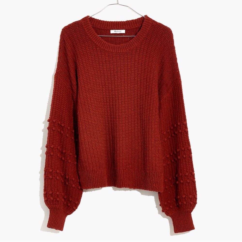 Madewell Bobble Pullover Sweater